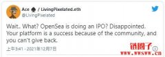 NFT平台OpenSea有意IPO！社群不满：为吸引投资者抛弃用户