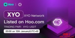 加密货币交易所虎符将于1月12日新增XYO Network(XYO)