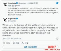 ApeCoin迁移提案投票中！过半比例赞成