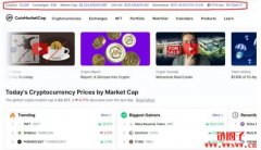 CoinMarketCap怎么用？币圈热门资讯网站介绍