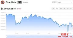 STARL多少钱一枚|StarLink价格实时行情|STARL币总量有多少