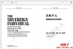 中文版《主权个人》电子书PDF下载