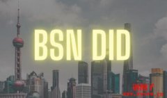 中国BSN将推出去中心化身分DID计划，