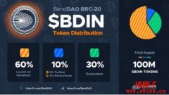 NFT借贷平台BendDAO发布BRC-20代币BDIN，将