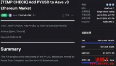 PayPal稳定币PYUSD上线Curve第三大流动性池